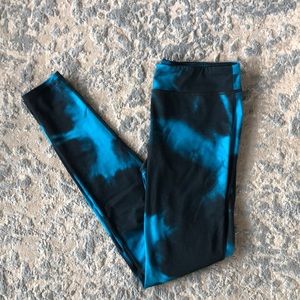 Champion tie dye leggings Size S